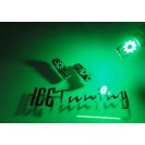 Led Can Bus T10 / w5w Verde 2.5W, 220 LUMENS 12V Sem polaridade LED SAMSUNG, C/1 Ano De Garantia