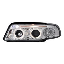 headlights AUDI A4 B5 95-98 _ 2 halo rims