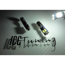 Lampadas em leds Can Bus BAX9S / H6w Branco LED SAMSUNG, C/1 Ano De Garantia