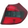 Tail lights BMW 1-Serie E87 HB 04-06 red/smoke