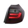 LED taillights BMW 1er E87 04-03.07_ red/smoke