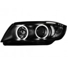 headlights BMW E90 _ 2 halo rims