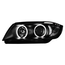 headlights BMW E90 _ 2 halo rims