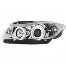 headlights BMW E90 _ 2 halo rims