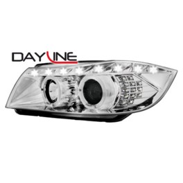 DAYLINE headlights BMW E90 05+_2 SLR_ daytime running light