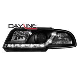 DAYLINE headlights AUDI A4 B5 _drl-optic _ black