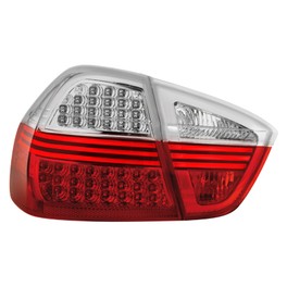 LED taillights BMW E90 _ 05-09.08 _ red/clear