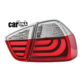 LED taillights BMW E90 3er Lim. 05-08_red/crystal