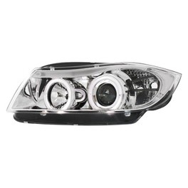 headlights BMW E91 _ 2 halo rims