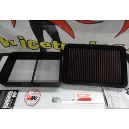 Filtro de ar K&N / KN reutilizavel e lavavel Mitsubishi Lancer, OUTLANDER, ASX C/ 2 anos de garantia (material original) 