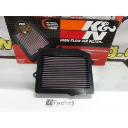 Filtro de ar K&N / KN reutilizavel e lavavel Honda Civic, CRX, SHUTTLE, 1988-1995