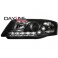 DAYLINE headlights AUDI A6 4B 01-04 _drl-optic _ black