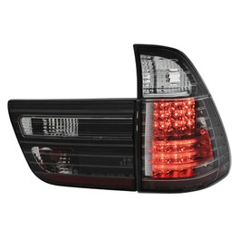 taillights BMW X5 00-02 _ LED _ black