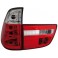 taillights BMW X5 00-02 _ red/crystal