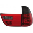 taillights BMW X5 00-02 _ 4pieces _ red/black
