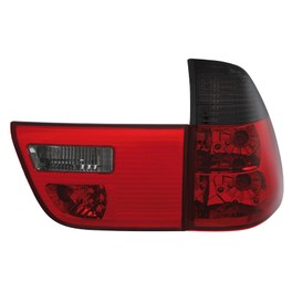 taillights BMW X5 00-02 _ 4pieces _ red/black