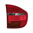 taillights BMW X5 06' _ 2pieces _ red/crystal