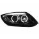 headlights BMW Z4 02-08 _ 2 halo rims