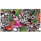 Comic, Sticker-Style, 152 x 100 cm