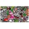 Comic, Sticker-Style, 152 x 100 cm