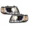 Farois devil eyes Audi A3 8L 96-00 fundo preto C/2 anos garantia (material novo) 