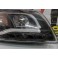 Farois devil eyes Audi A3 8P 03-08 fundo preto C/2 anos garantia (material novo) 