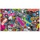 Comic, Sticker-Style, 152 x 100 cm