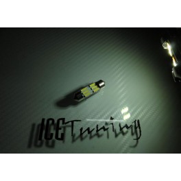Led Can Bus C5W / SV8,5 (11x36mm) Branco 2.5W, 230 LUMENS 12V LED SAMSUNG 