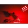 Led BA15S / Polo Centrado vermelho 5.5W, 600LUMENS 12-24V c/1 ano de garantia 