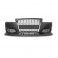 PáraChoquesF-Audi A3 8L 96-03, sport look, with black grill and chrome frame, with fog-light support