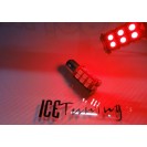 Led Can Bus BAY15D / 21/5W / 2 Polos Vermelho 4.55W, 400LUMENS 12v C/1 Ano De Garantia