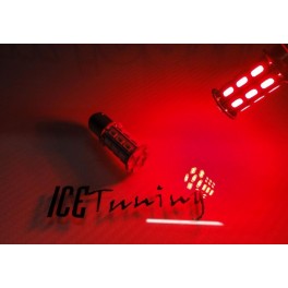 Led BAY15D / 21/5W / 2 Polos Vermelho 6.5W, 510 LUMENS 12V-24V C/1 Ano De Garantia