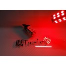 Led Can Bus T20 / 7443 21/5W 2 Polos Vermelho 4.5W, 400 LUMENS 12V LED SAMSUNG 