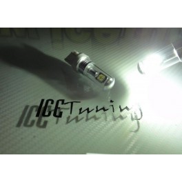 Led T20 / 7443 21/5W 2 Polos Branco 40W, 580 LUMENS 12V-24V C/1 Ano De Garantia