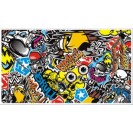 Comic, Sticker-Style, 152 x 100 cm