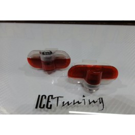 Luz de cortesia para portas com Projector em Led com logo VW Beetle, Bora, Caddy, lavida, Golf 4,Touran