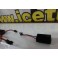 Suporte de lampada de matricula com led branco para Opel Astra H, Astra J 