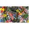 Comic, Sticker-Style, 152 x 100 cm