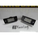 Suporte De Lampada De Matricula Com Led Branco Para Porsche Cayenne/S 9PA 5-drs 