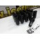 Porcas Lug Nuts para honda,Mazda,etc 32mm 12x1.50 Preto Conjunto 20 Unidades 