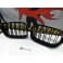 Grelha frontal BMW E39 1995-2003 M5 look / dupla lamina em preto piano brilhante