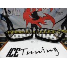 Grelha frontal BMW F30 / F31 11-15 M4 look / dupla lamina