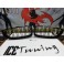 Grelha frontal BMW F32 / F32 / F36 M4 look / dupla lamina