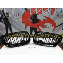 Grelha frontal BMW E92 / 93 06-10 M4 look / dupla lamina em preto piano brilhante