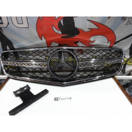 Grelha frontal Mercedes Classe C W204 2007-2014 ABS (plastico) AMG / C63 Look