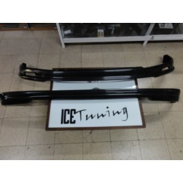 Kit Lip / Spoiler Honda Civic 99-01 frontal mugen + lip traseiro type r style 3 Portas ABS(plastico) - Kit.2