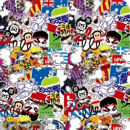 Comic, Sticker-Style