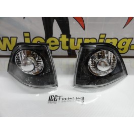 Pisca frontal bmw e36 coupe / cabrio 2 portas fundo preto