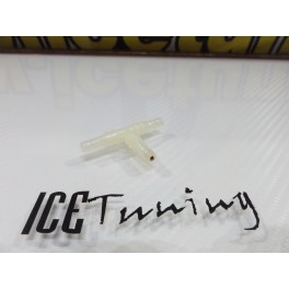 Pe&ccedil;a / Tubo / Uniao / Adaptador / T com redutor Para Manometro Da Pressao Do Turbo Ou Vacuo
