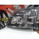 Farois frontais angel eyes fundo preto Opel Vectra C 02-05 